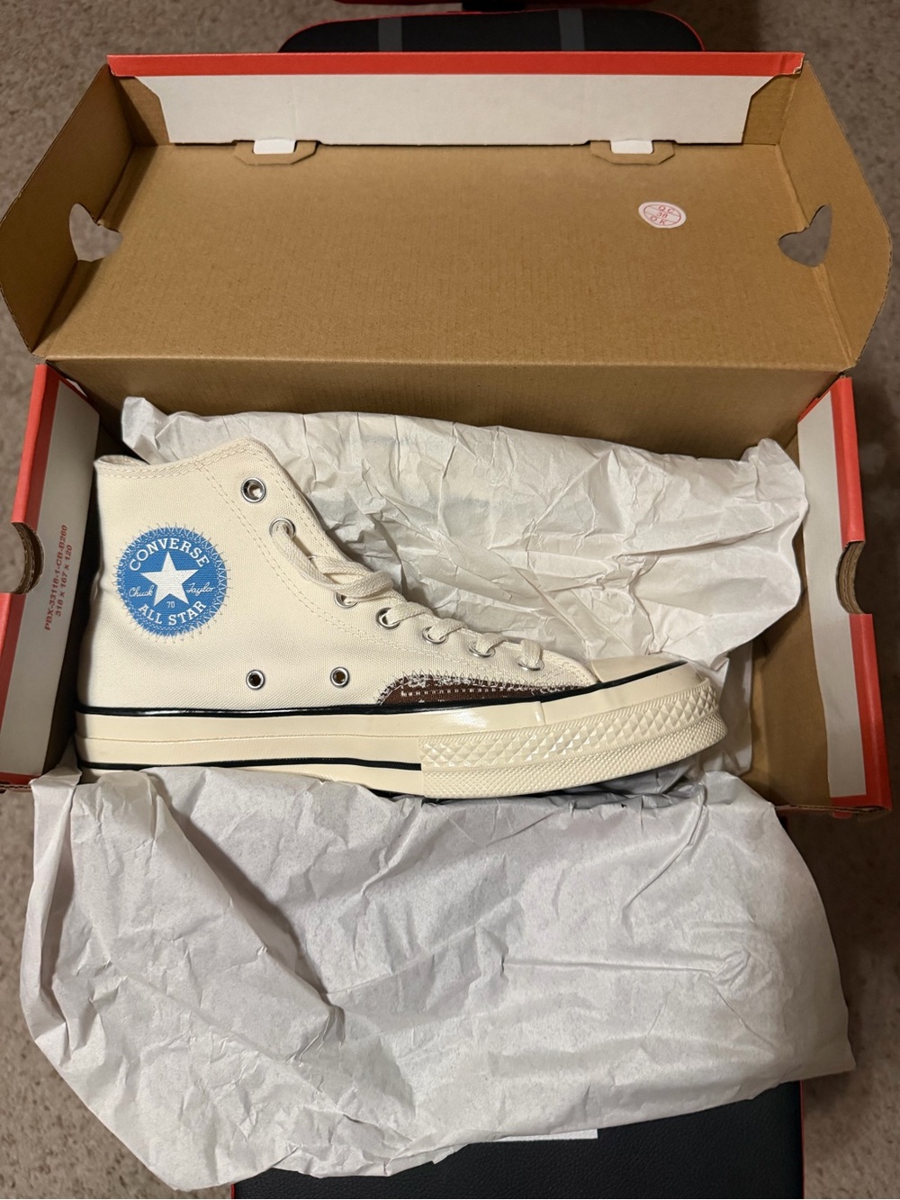 BRAND NEW Chuck 70 Ollie Patch converse - Picture 2 of 7